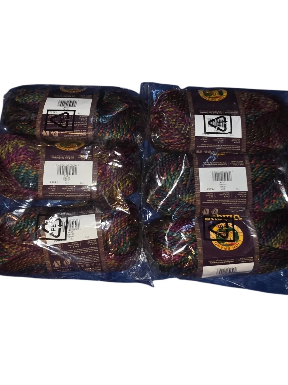 DISCONTINUED Lion Brand Unique Yarn – Jewel #207 – Lot of 6